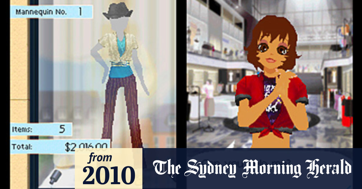 Style boutique store ds game